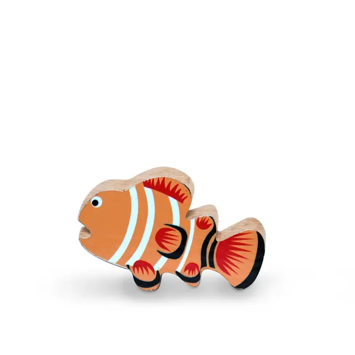 Clownfish – Wooden Sea Animal