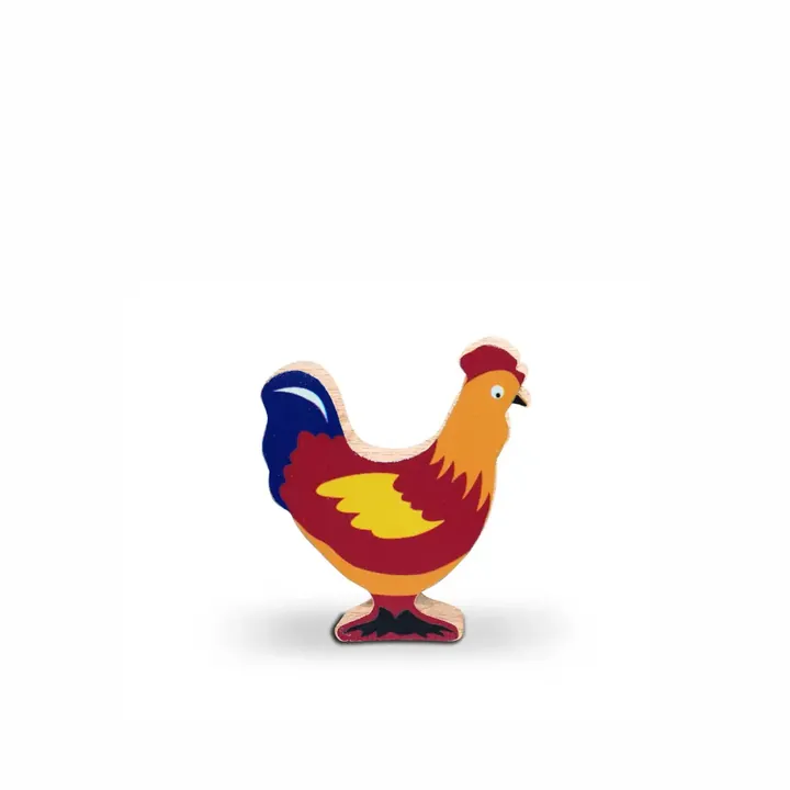 Hen – Wooden Farm Animal