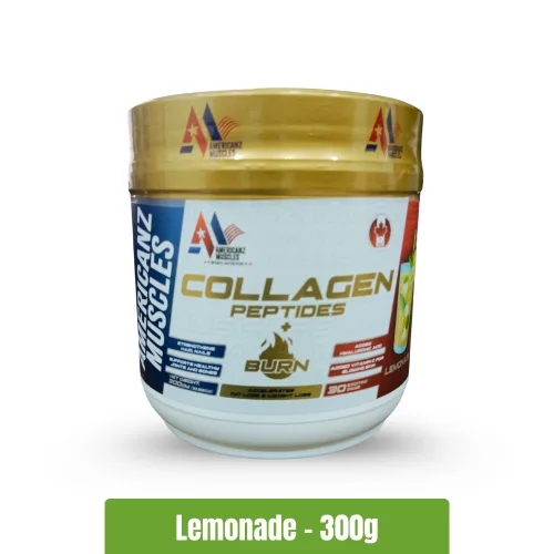 Americanz Muscles Collagen Peptides+Burn | 300g