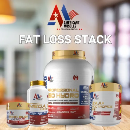Americanz Muscles Fat Loss Stack | Pack of 4 (Stack)