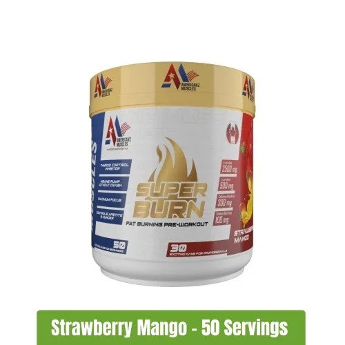 Americanz Muscles Super Burn Fat Burning Pre-Workout