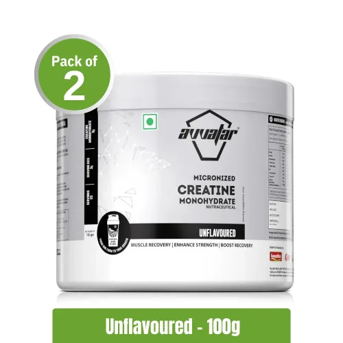 Avvatar Micronized Creatine Monohydrate Powder