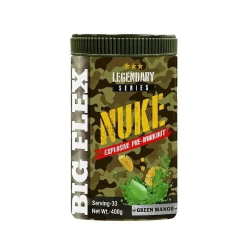 Bigflex Nuke Pre-Workout | Pack of 2 (400g + 400g )