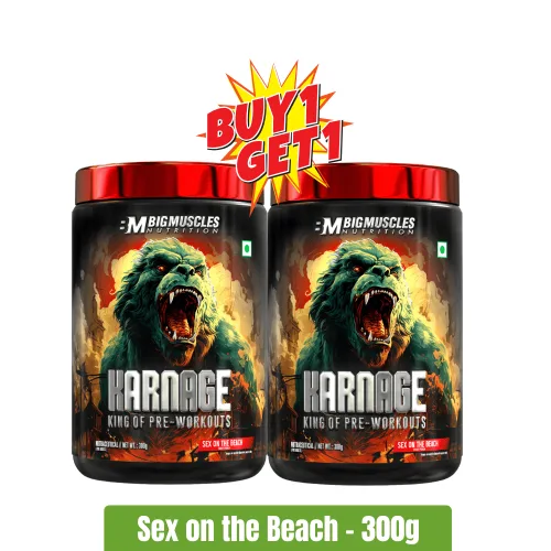 Bigmuscles Nutrition Karnage Pre-Workout – Sex on the Beach