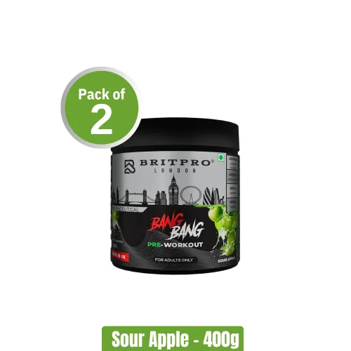 BRITPRO EAA + BCAA 2:1:1 | Pack of 2 (400g x2)