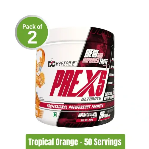 Doctors Choice Pre-X5 Ultimate | Pack of 2 (50 + 50 Servings)