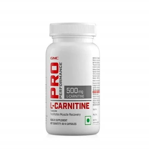 GNC Pro Performance L-Carnitine 500 mg – 60 Capsules