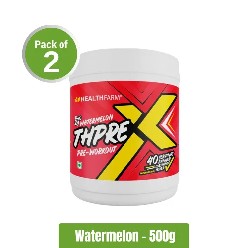 Healthfarm ThPreX Pre-Workout | Pack of 2 (500g x2)