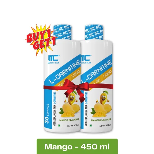 Muscle Club L-Carnitine 3000 mg Liquid – 450 ml – Mango