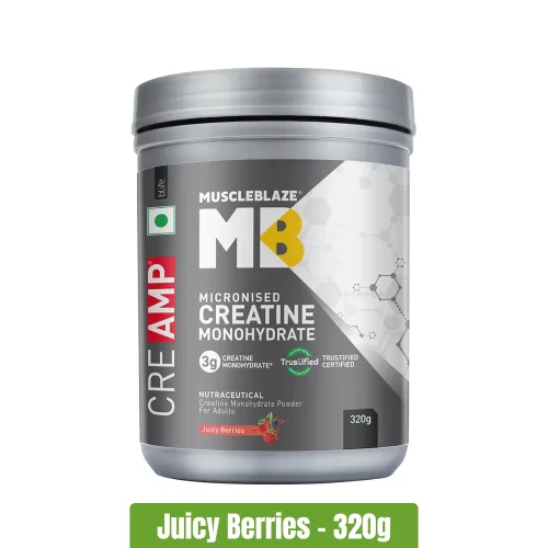 MuscleBlaze Creatine Monohydrate CreAMP | 320g