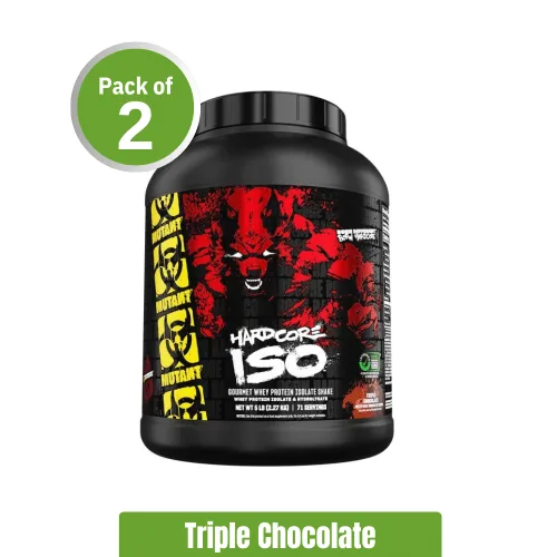 MUTANT Hardcore ISO Whey Protein Isolate & Hydrolysate | Triple Chocolate