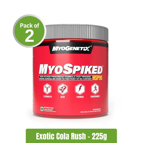 Myogenetix MyoSpiked HSP90 | Pack of 2 (225g+225g)