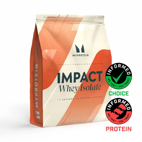 Myprotein Impact Whey Isolate , Pack of 2 (2.5kg+2.5kg), Chocolate Brownie