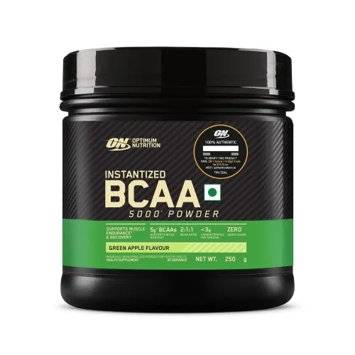 Optimum Nutrition BCAA 5000 Powder | Green Apple