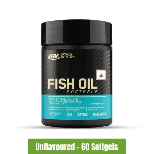 Optimum Nutrition (ON) Fish Oil | 60 Softgels