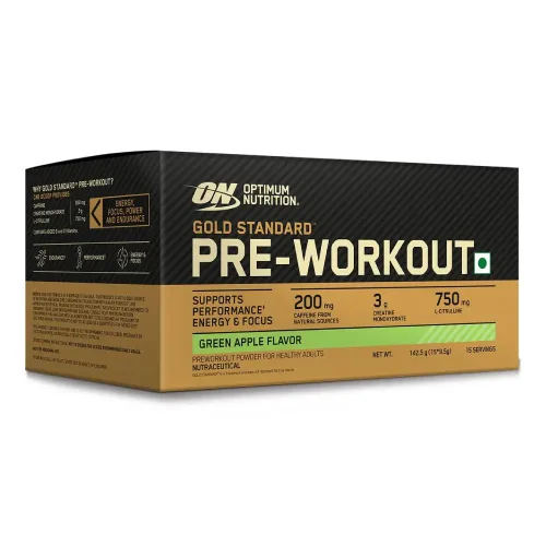 Optimum Nutrition (ON) Gold Standard Pre-Workout – 15 Single Serve Packs