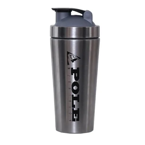Pole Nutrition Metal Shaker, 750 ml