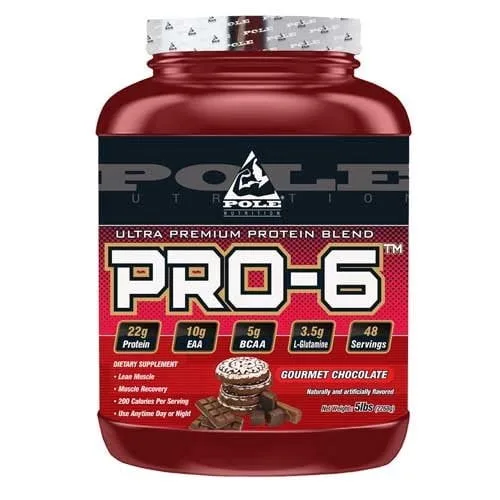 Pole Nutrition PRO-6 Protein Blend, 5Lbs
