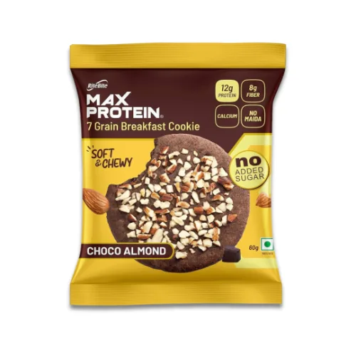 RiteBite Max Protein 7 Grain Breakfast Cookies – Choco Almond