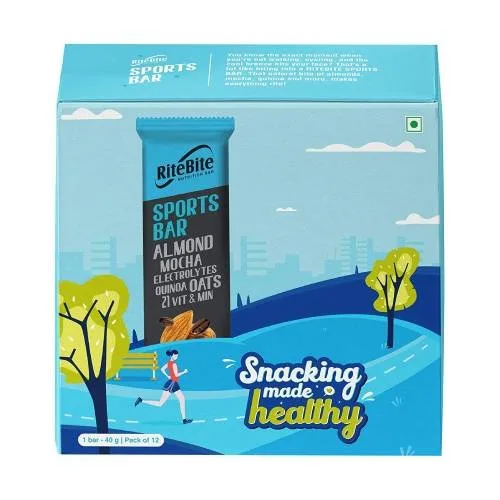 RiteBite Sports Bar 480g – Pack of 12