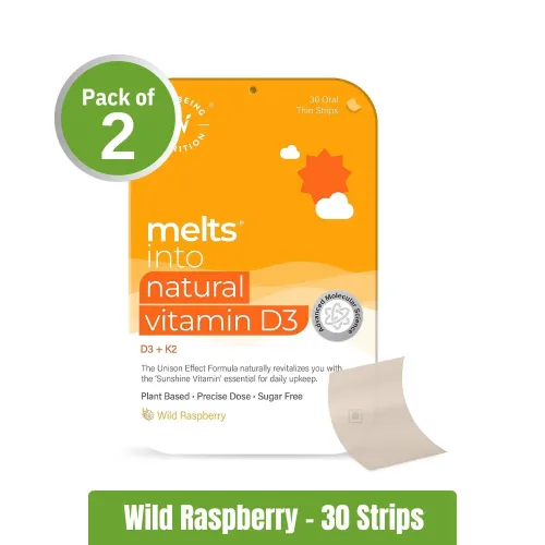 Wellbeing Nutrition Melts Natural Vitamin D3 + K2