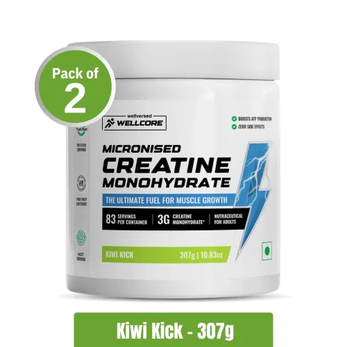 Wellcore Micronised Creatine Monohydrate Powder