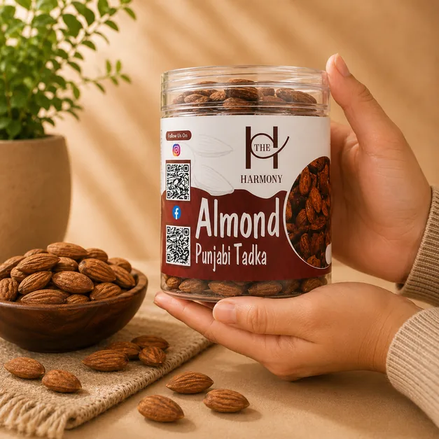Punjabi Tadka Almonds (250 g)