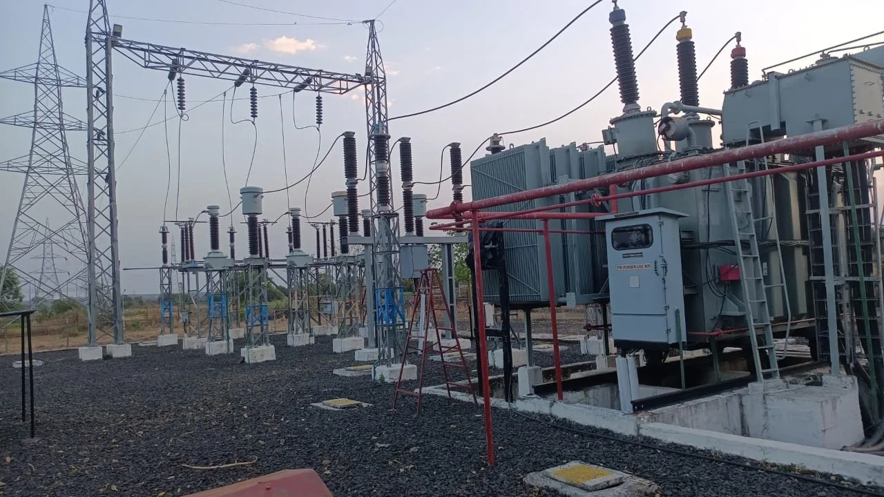 400 MW solar plant testing