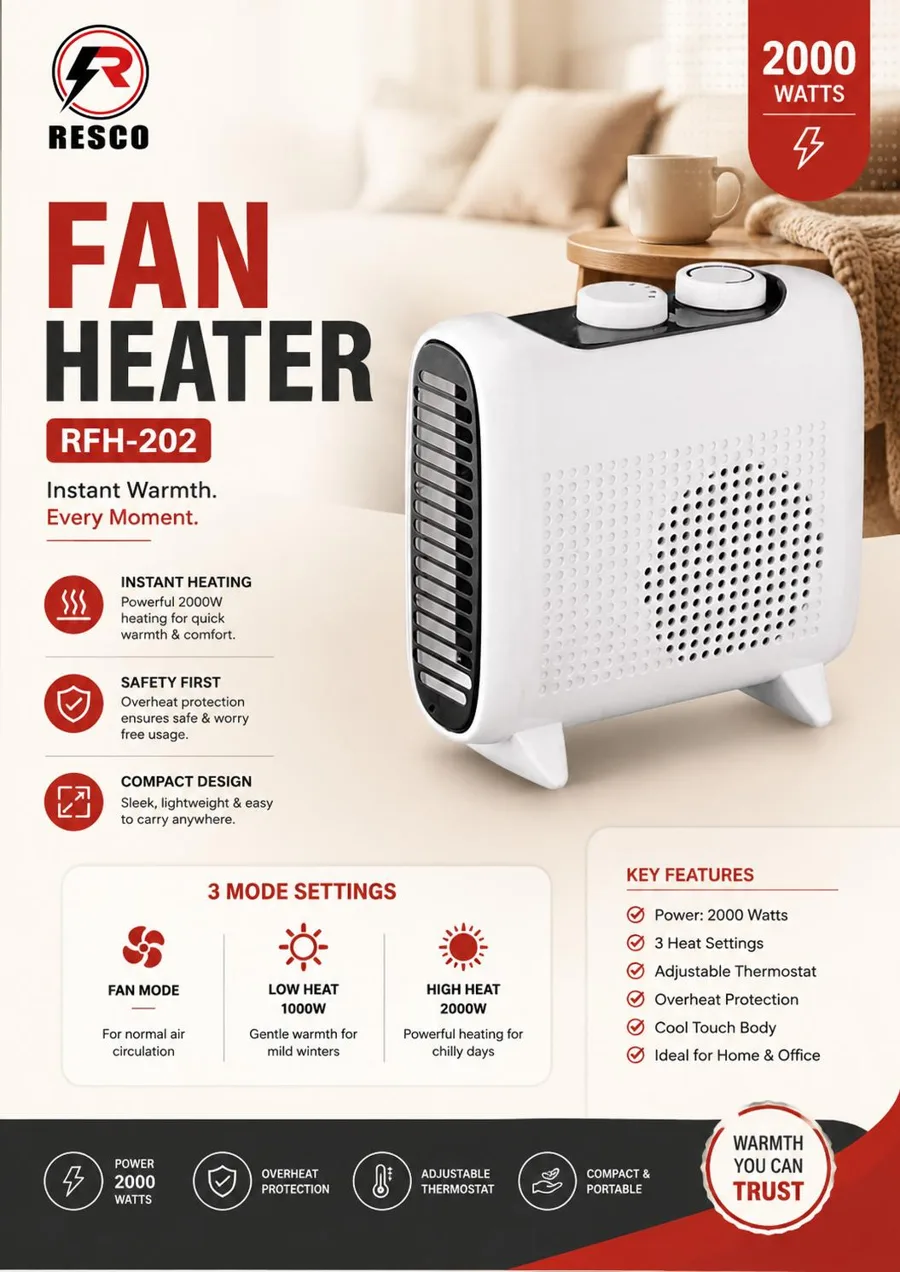 RFH-202 fan heater