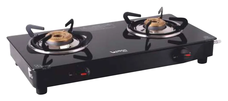 UBON Compact 2-Burner Gas Stove GS-1205