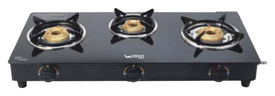 UBON TriCook 3-Burner Gas Stove GS-1210