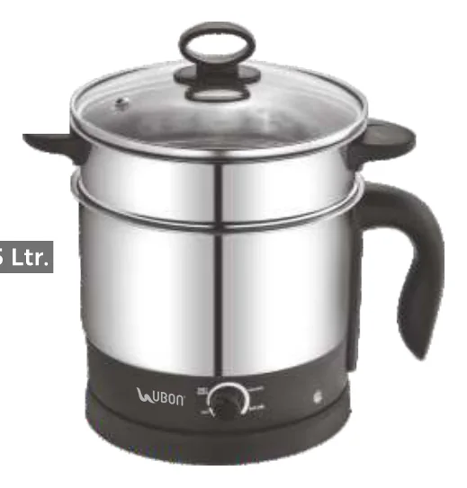 UBON Multi Cook Pot 1.5 L MC-2005