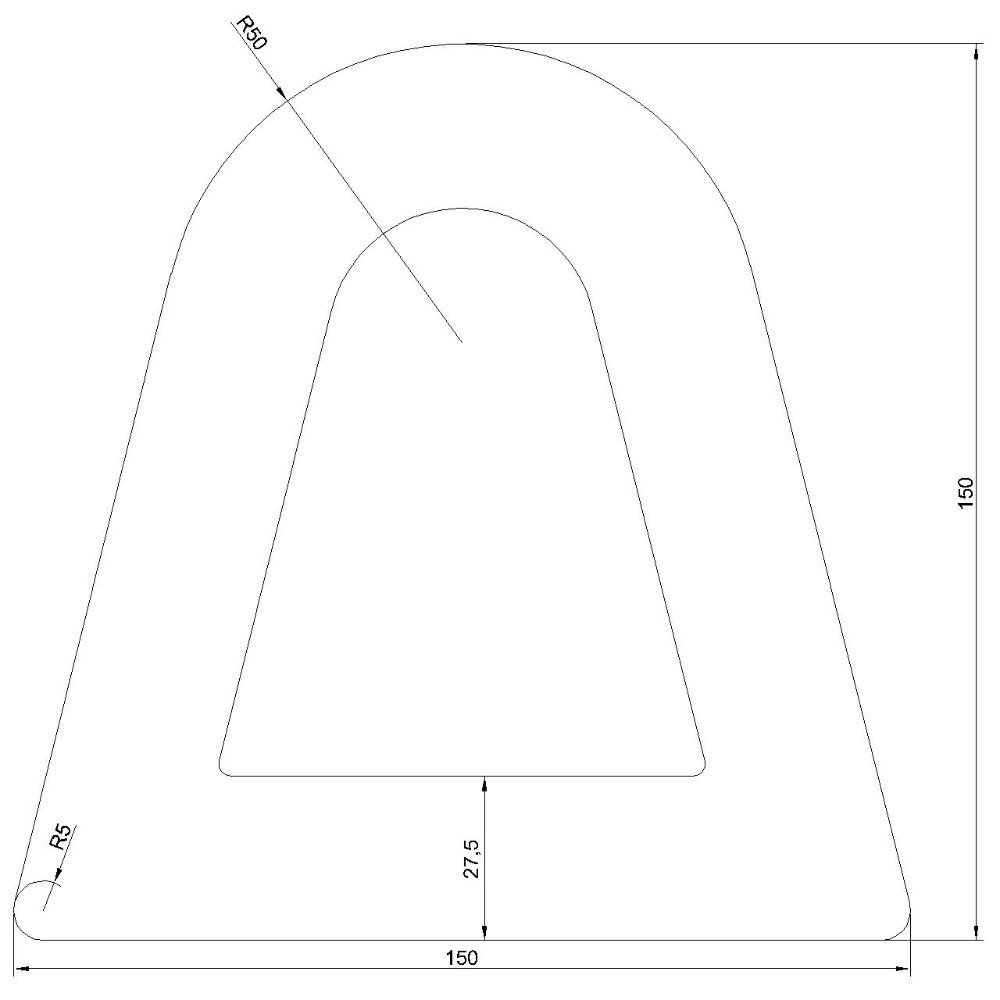 Dock Bumper 150x150 Thick 27.5mm