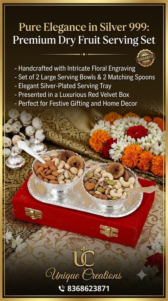 Premium Dry Fruit Serving Set