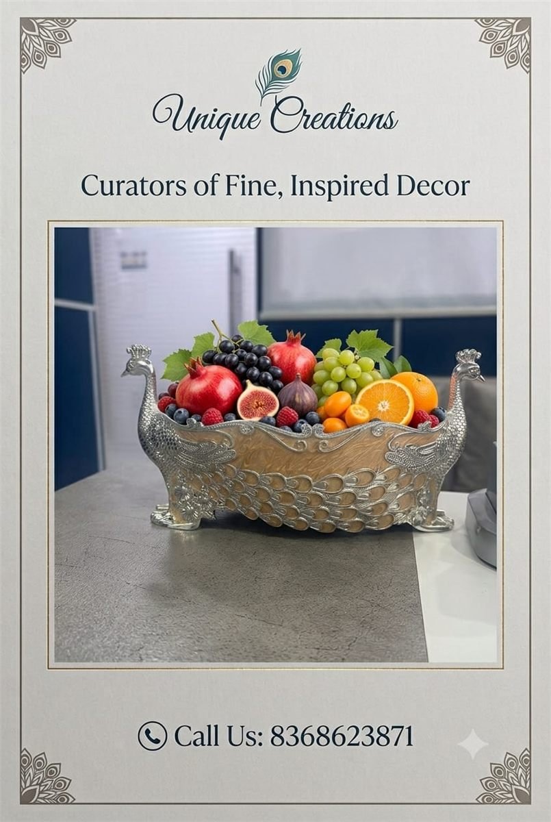 Peacock Fruit Bowl
