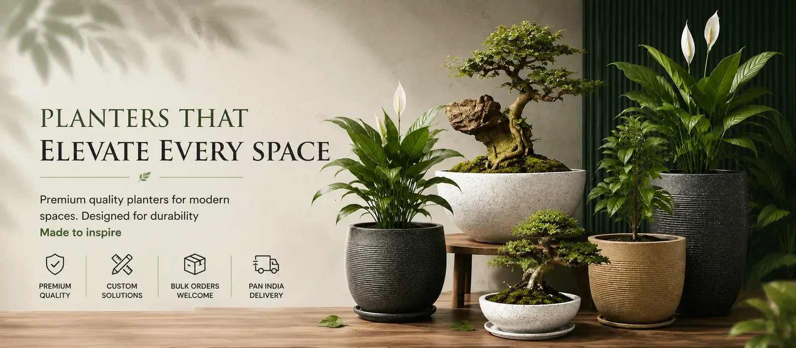 Urban Grow planters that elevate every space